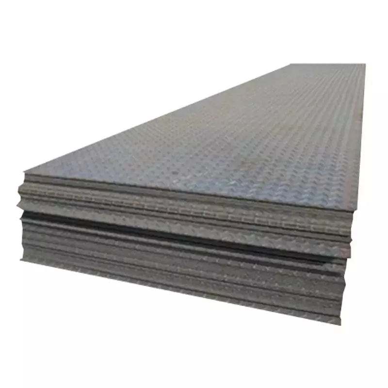 ASTM A36 SS400 S235jr A283 A387 Hot Rolled Black ms mild Carbon Steel Sheet Checkered Plate Coil